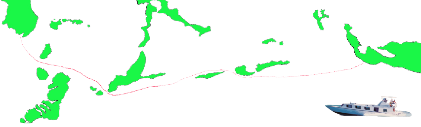 Multiple daily sailings from Belize City, Caye Caulker and San Pedro / Ambergris Caye